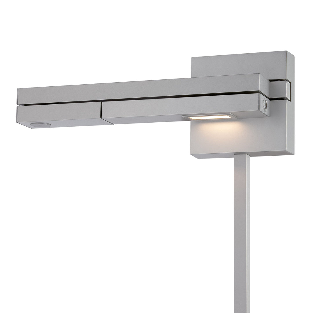 ##Antique Hardware## Flip LED Swing Arm Wall Light