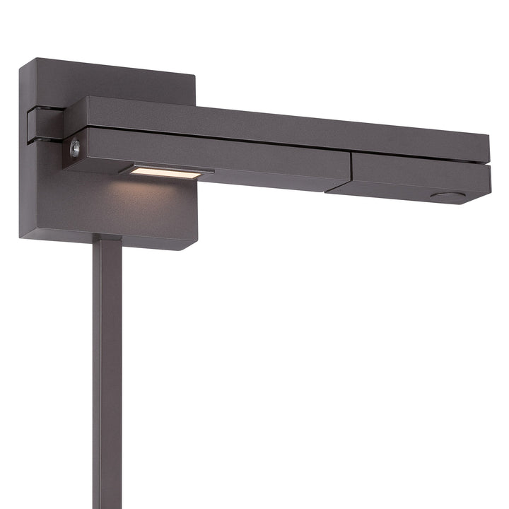 ##Antique Hardware## Flip LED Swing Arm Wall Light