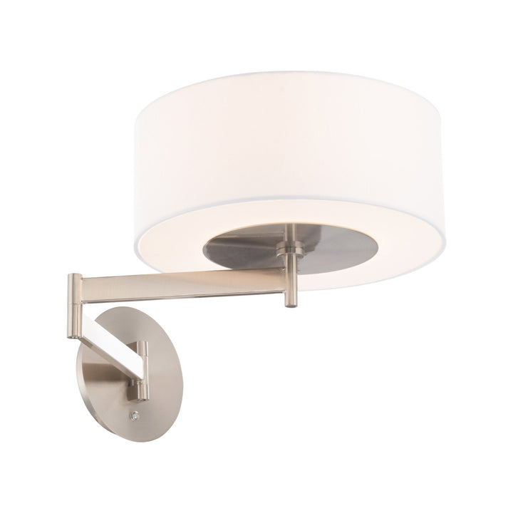 ##Antique Hardware## Chelsea LED Swing Arm Wall Light