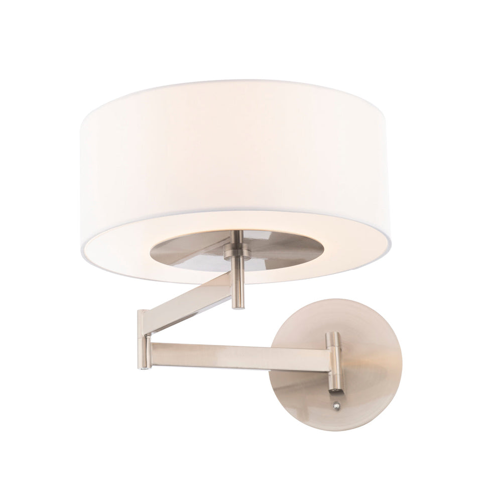 ##Antique Hardware## Chelsea LED Swing Arm Wall Light