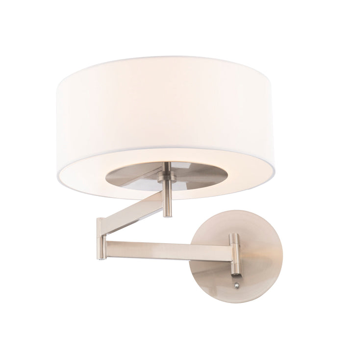 ##Antique Hardware## Chelsea LED Swing Arm Wall Light