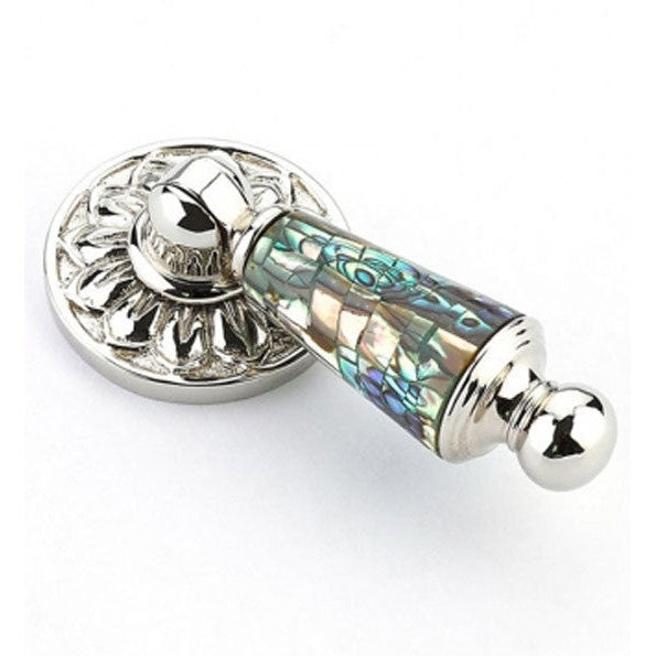 ##Antique Hardware## 2 3/4 Inch Symphony Inlays Imperial Shell Pendant Pull