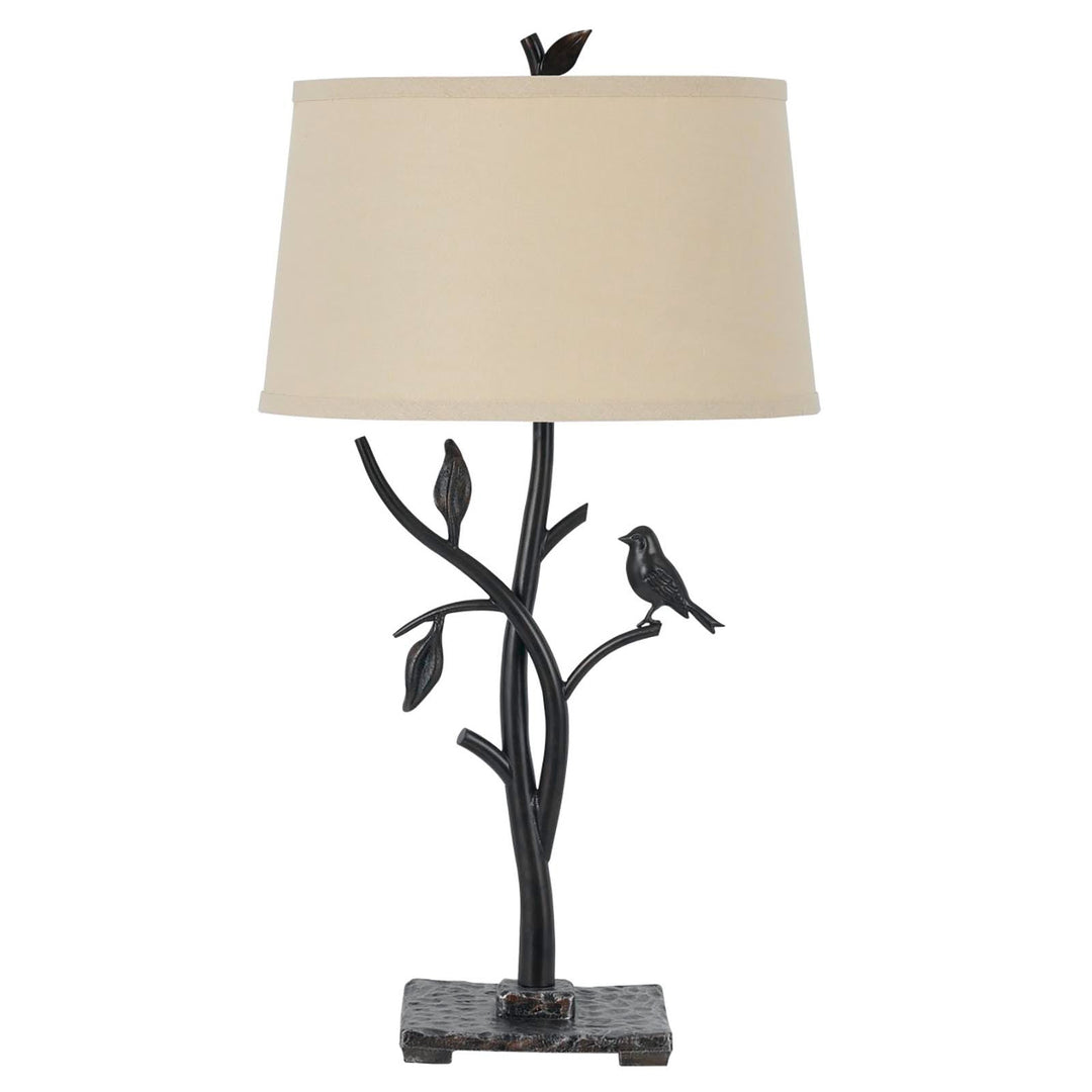 ##Antique Hardware## 150W 3 WAY MEDORA IRON TB LAMP