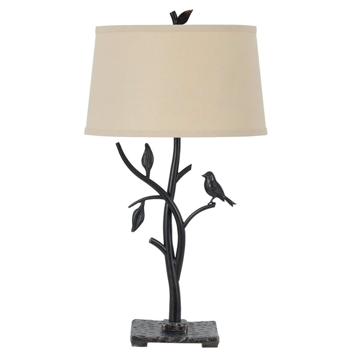 ##Antique Hardware## 150W 3 WAY MEDORA IRON TB LAMP
