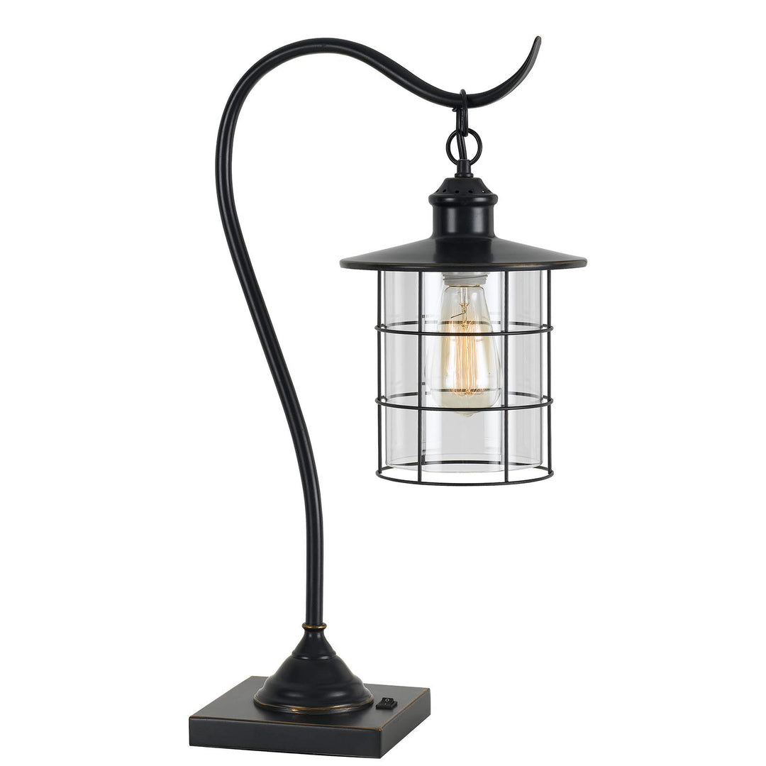 ##Antique Hardware## 60W SILVERTON DESK LAMP (EDISON BULB INCLUDED)