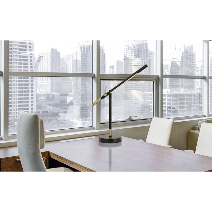 ##Antique Hardware## VIRTON METAL LED 10W, 780 LUMEN, 3K ADJUSTABLE DESK LAMP