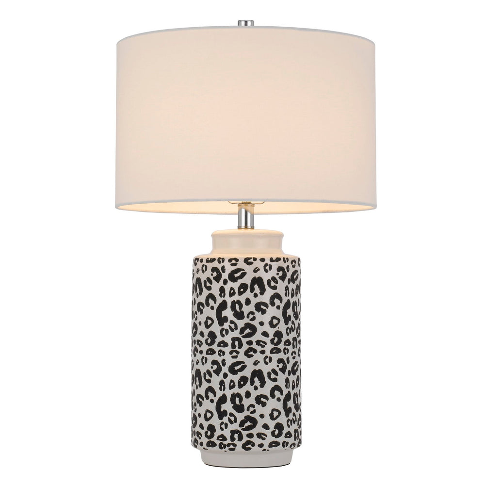 Antique Hardware EXETER CERAMIC TABLE LAMP WITH HARDBACK DRUM SHADE Floor Lamp