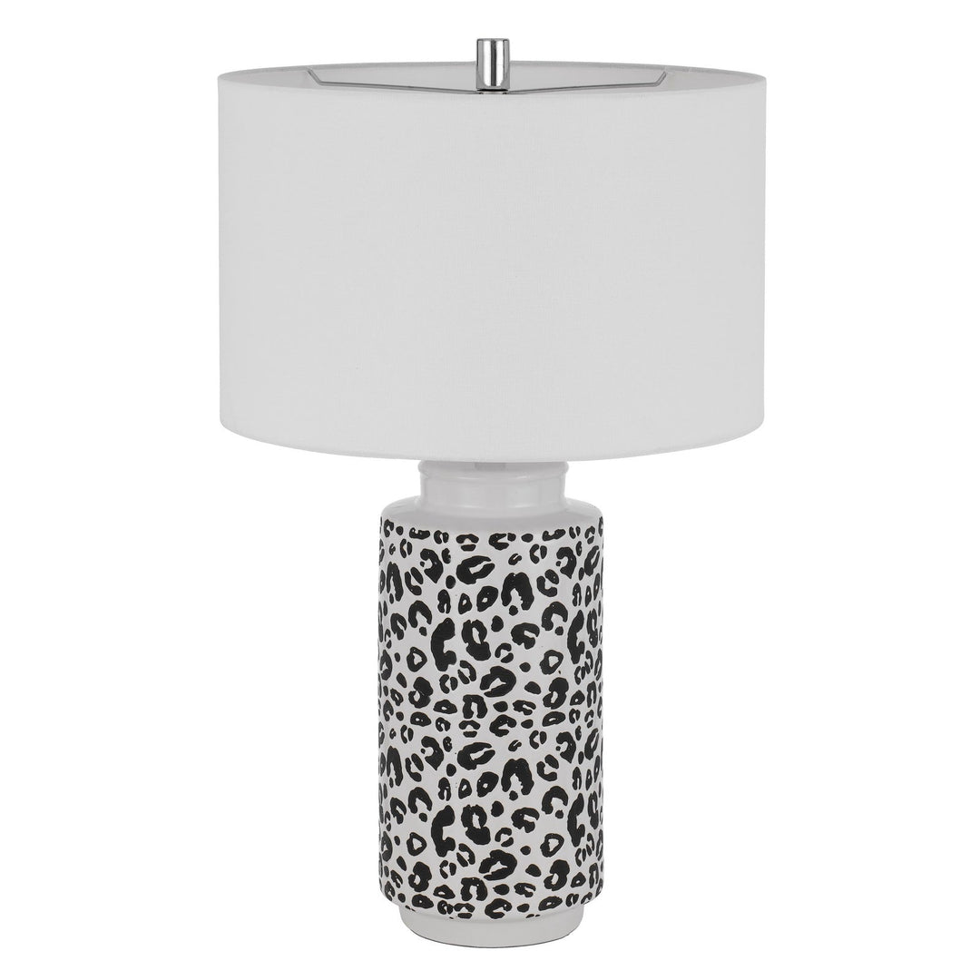 Antique Hardware EXETER CERAMIC TABLE LAMP WITH HARDBACK DRUM SHADE Floor Lamp