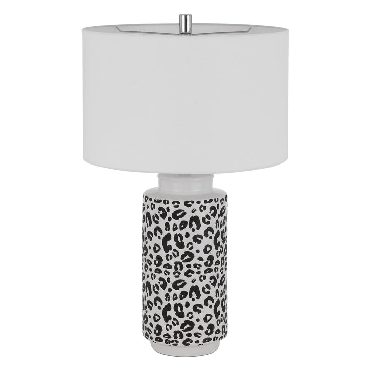 Antique Hardware EXETER CERAMIC TABLE LAMP WITH HARDBACK DRUM SHADE Floor Lamp