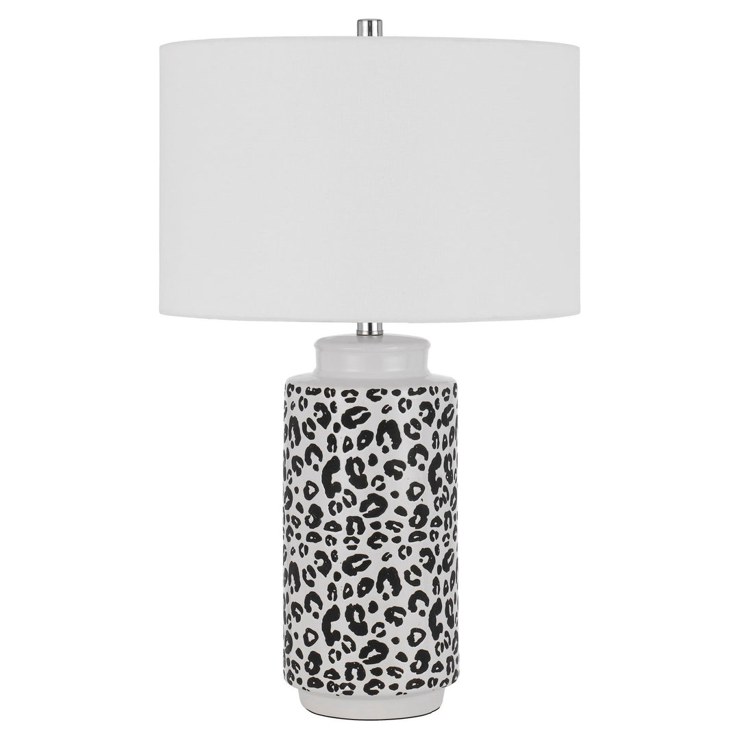 Antique Hardware EXETER CERAMIC TABLE LAMP WITH HARDBACK DRUM SHADE Floor Lamp