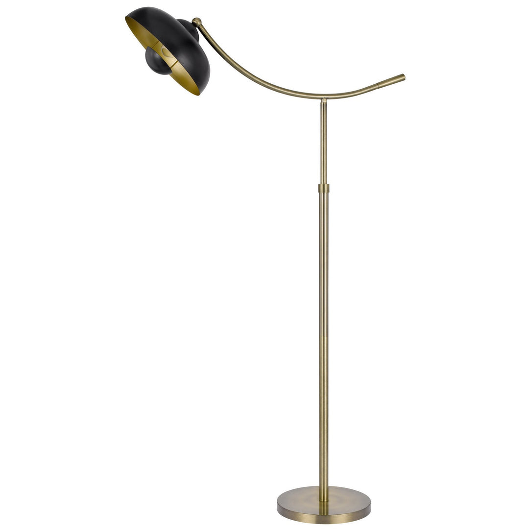 Antique Hardware 100W PLANETOID ADJUSTABLE METAL ARC FLOOR LAMP Floor Lamp