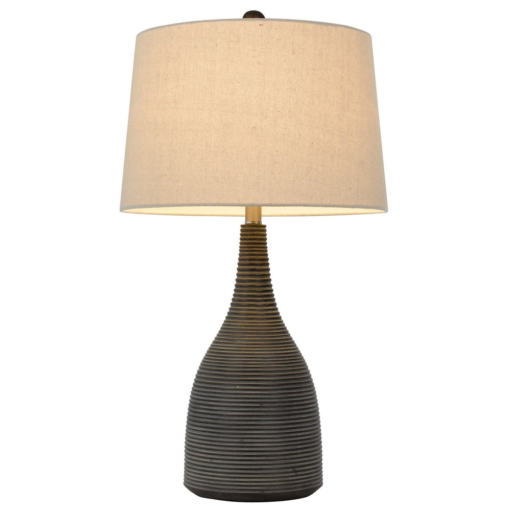 ##Antique Hardware## 150W 3 WAY KANEOHE RESIN TABLE LAMP