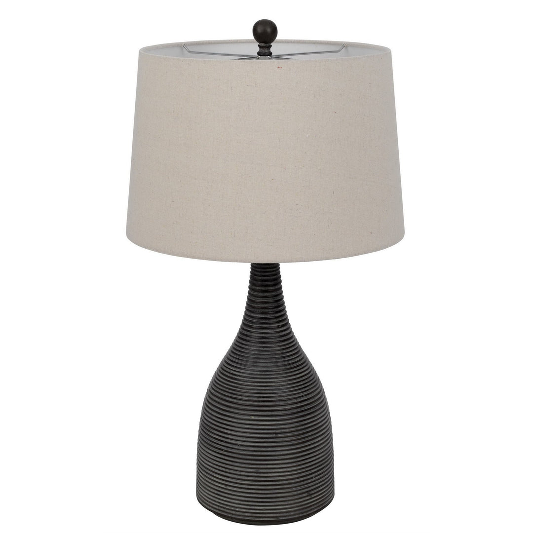 ##Antique Hardware## 150W 3 WAY KANEOHE RESIN TABLE LAMP