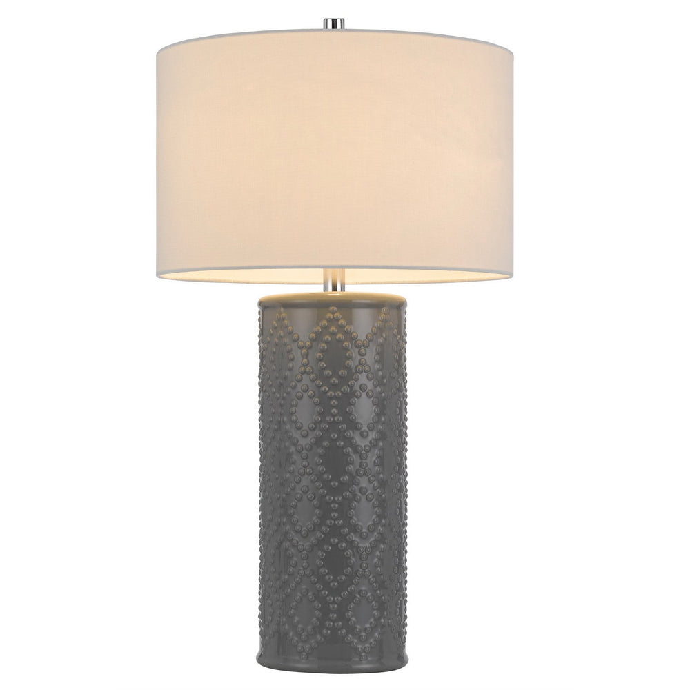 ##Antique Hardware## 150W 3 WAY CASTINE CERAMIC TABLE LAMP. PRICED AND SOLD AS PAIRS