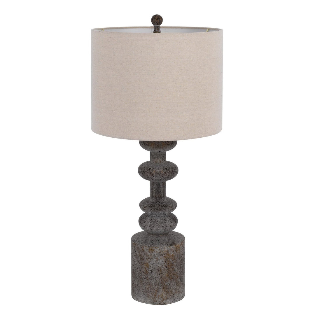 ##Antique Hardware## 150W 3 WAY BLACKFOOT RESIN TABLE LAMP. PRICED AND SOLD AS PAIRS