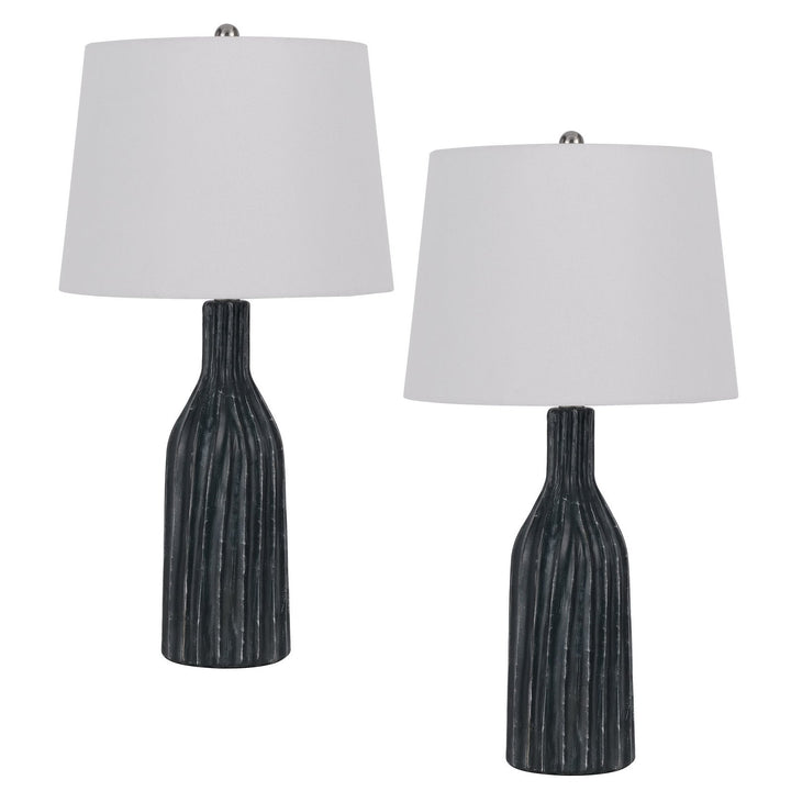 ##Antique Hardware## 100W IRVINGTON CERAMIC TABLE LAMP. PRICED AND SOLD AS PAIRS