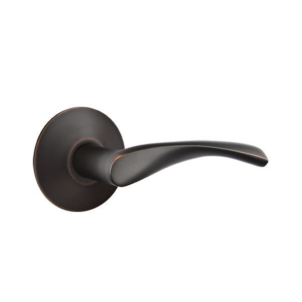 ##Antique Hardware## Emtek Solid Brass Triton Lever With Modern Rosette (Several Finish Options)