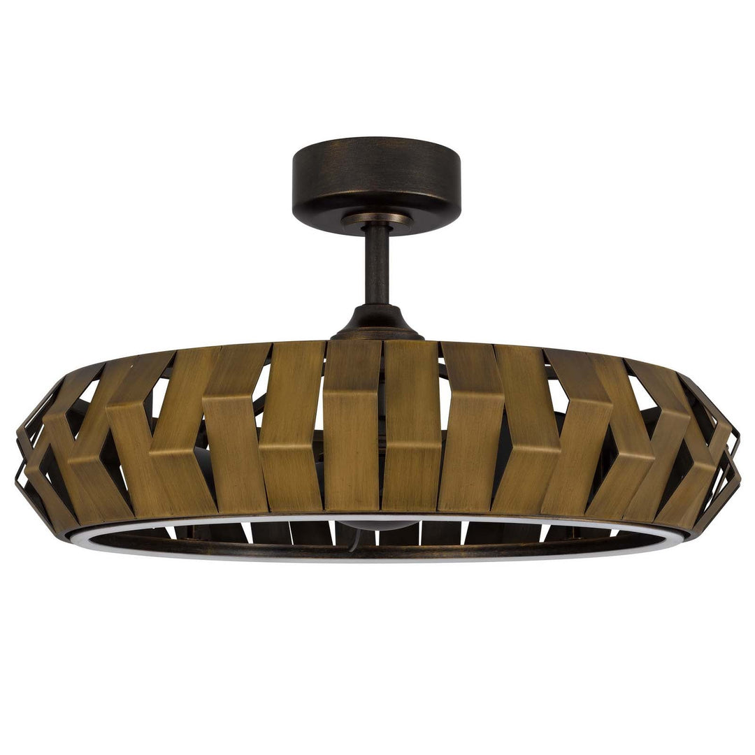 ##Antique Hardware## Ultra Quiet 6 Speed Dimmable Arroyo Ceiling Fan
