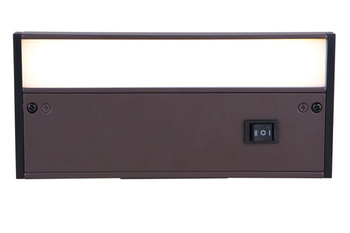 Antique Hardware 8" Under Cabinet LED Light Bar in Bronze Under Cabinet Lighting