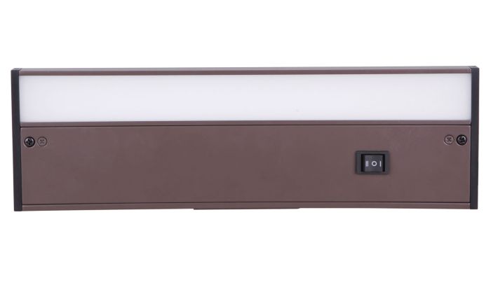 ##Antique Hardware## 12" Under Cabinet LED Light Bar in Bronze