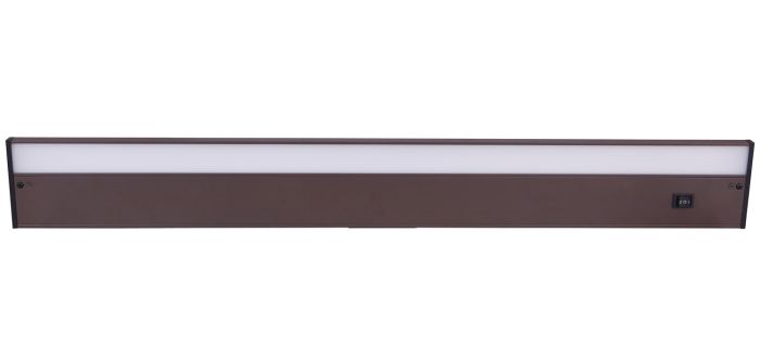 Antique Hardware 30" Under Cabinet LED Light Bar in Bronze Under Cabinet Lighting