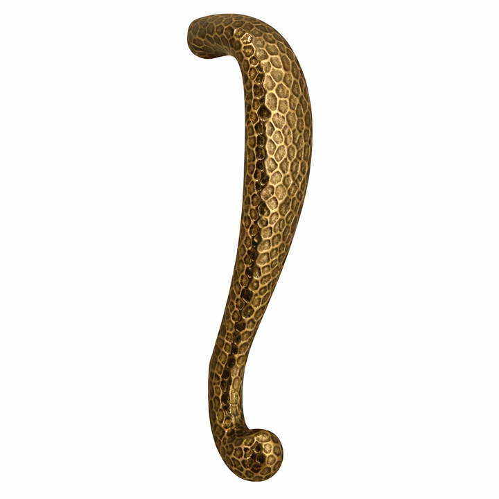 8 1/4 Inch Solid Brass Arts & Crafts Style Door Pull