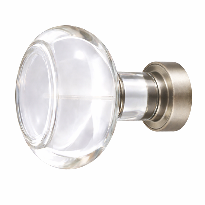 1 1/4 Inch Glass Georgetown Cabinet & Furniture Knob