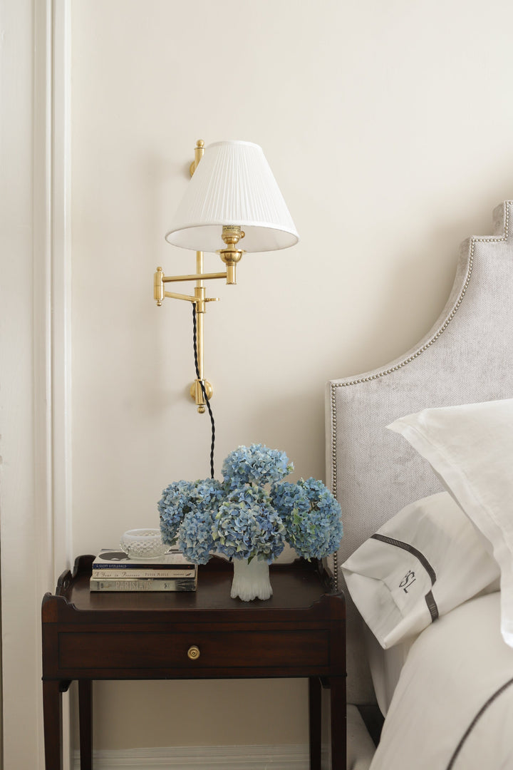 ##Antique Hardware## Classic No.1 Plug-in Sconce