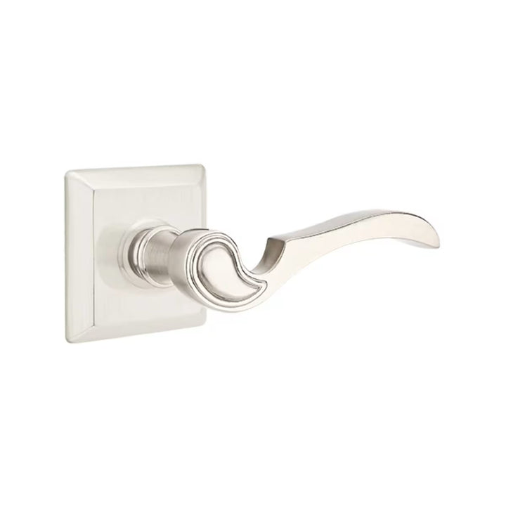 Emtek Solid Brass Coventry Lever With Quincy Rosette (Several Finishes Available)