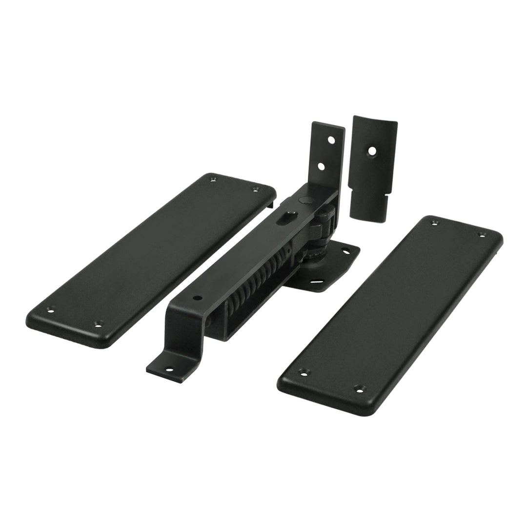 Double Action Solid Brass Spring Hinge (Several Finishes Available)