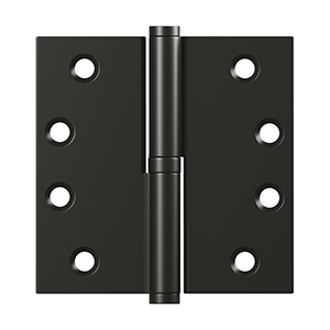 4 Inch x 4 Inch Solid Brass Lift-Off Hinge (Several Finishes Available)