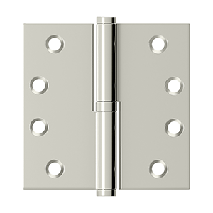 4 Inch x 4 Inch Solid Brass Lift-Off Hinge (Several Finishes Available)