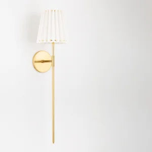 ##Antique Hardware## Demi Wall Sconce