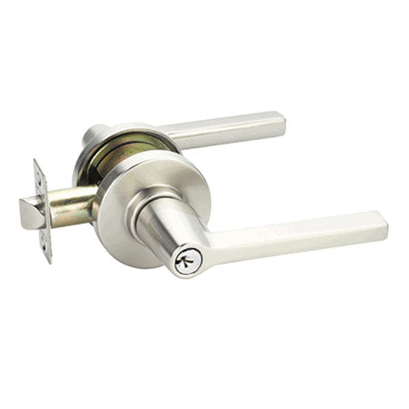 ##Antique Hardware## Emtek Solid Brass Helios Key In Door Lever with Disk Rosette (Several Finish Options)