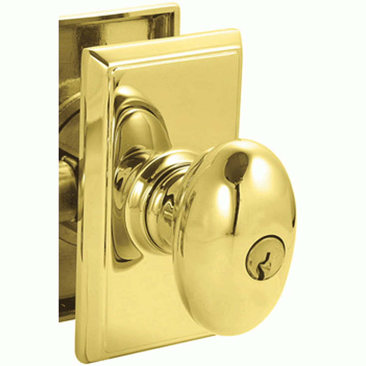 ##Antique Hardware## Emtek Solid Brass Luzern Key In Door Lever with Square Rosette