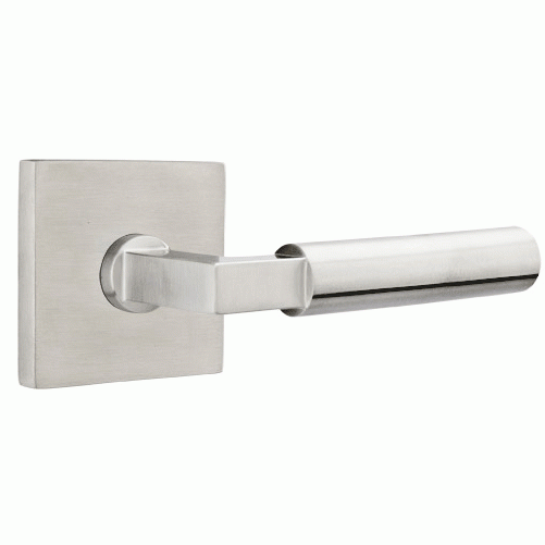 ##Antique Hardware## Emtek Solid Brass Hercules Lever With Square Rosette (Many Finishes Available)