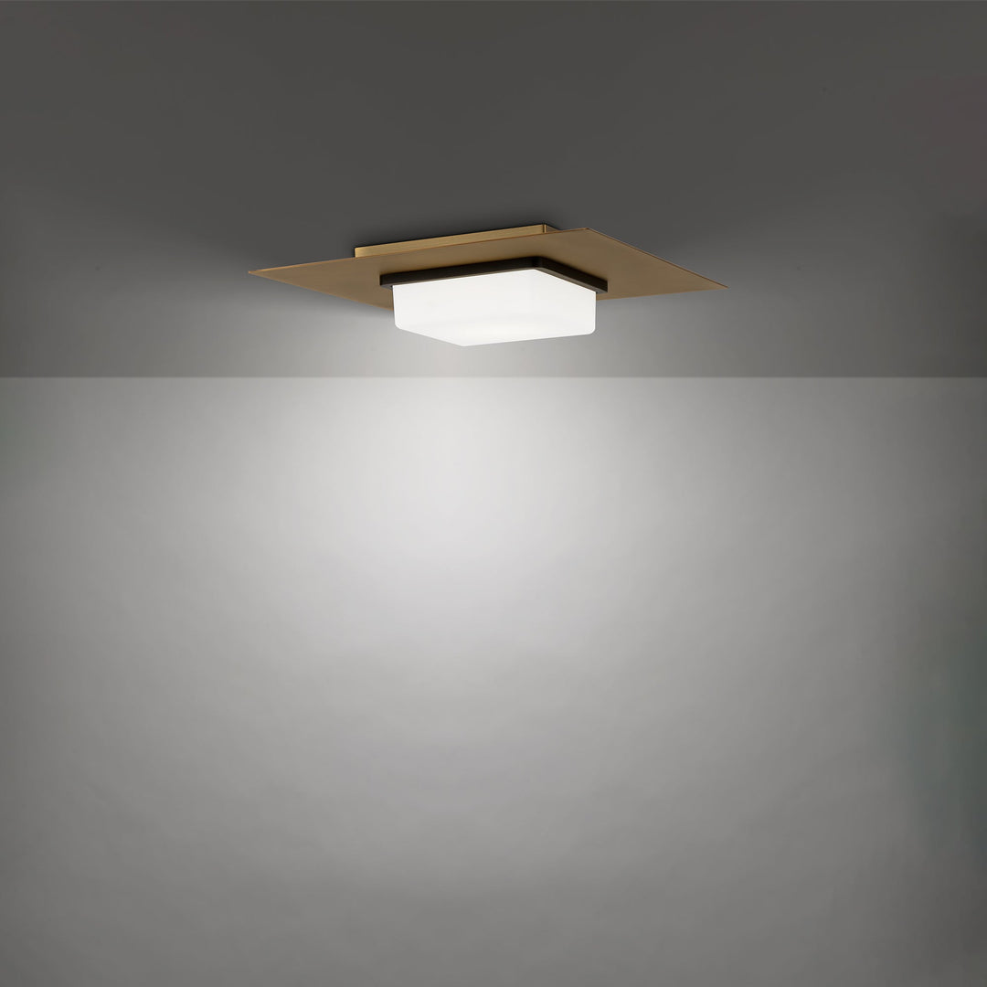 ##Antique Hardware## Double Decker LED Flush Mount