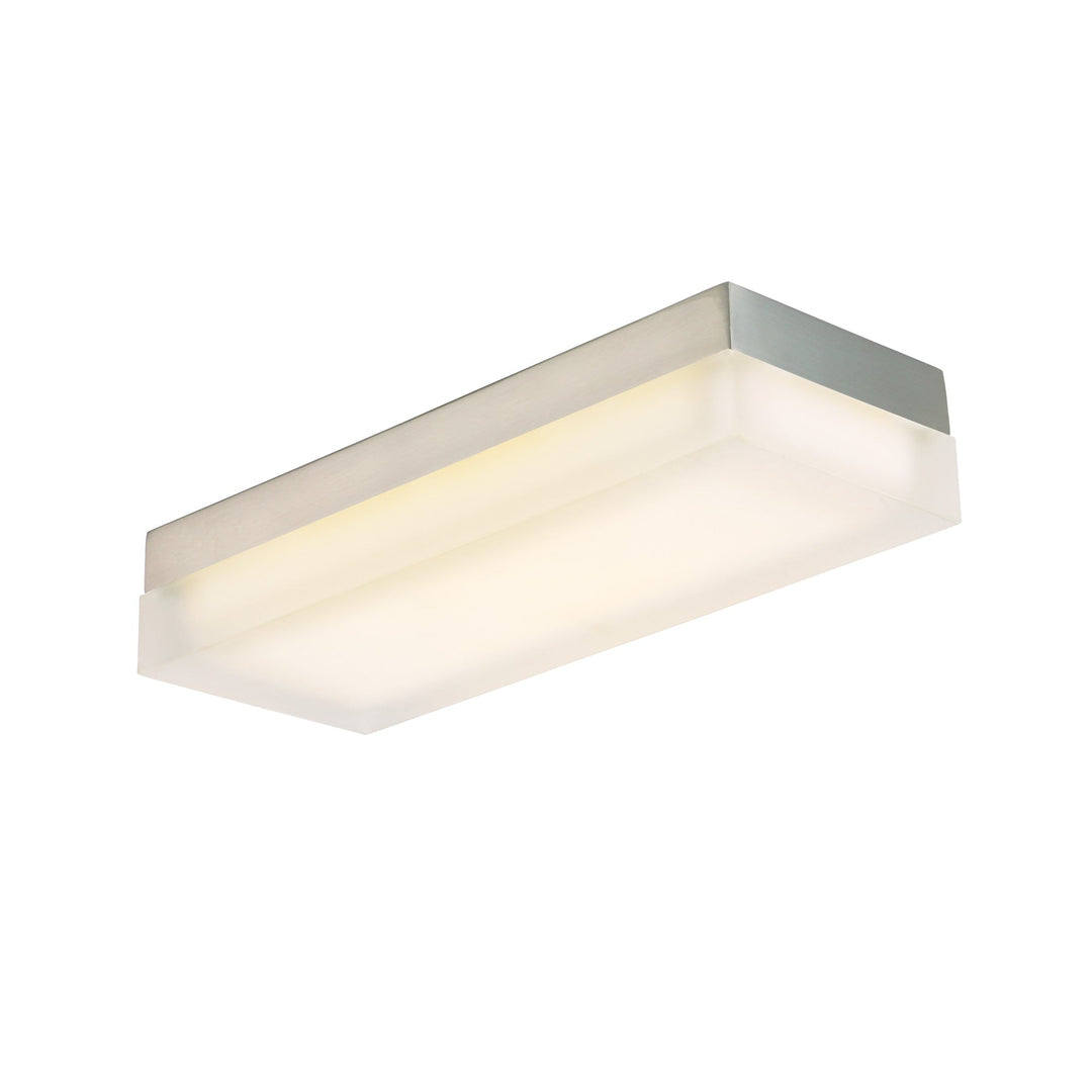 ##Antique Hardware## Dice LED Rectangular Flush Mount