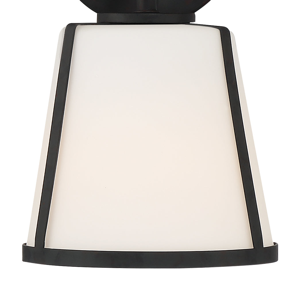 Antique Hardware Fulton 1 Light Black Bathroom Vanity Bath and Vanity