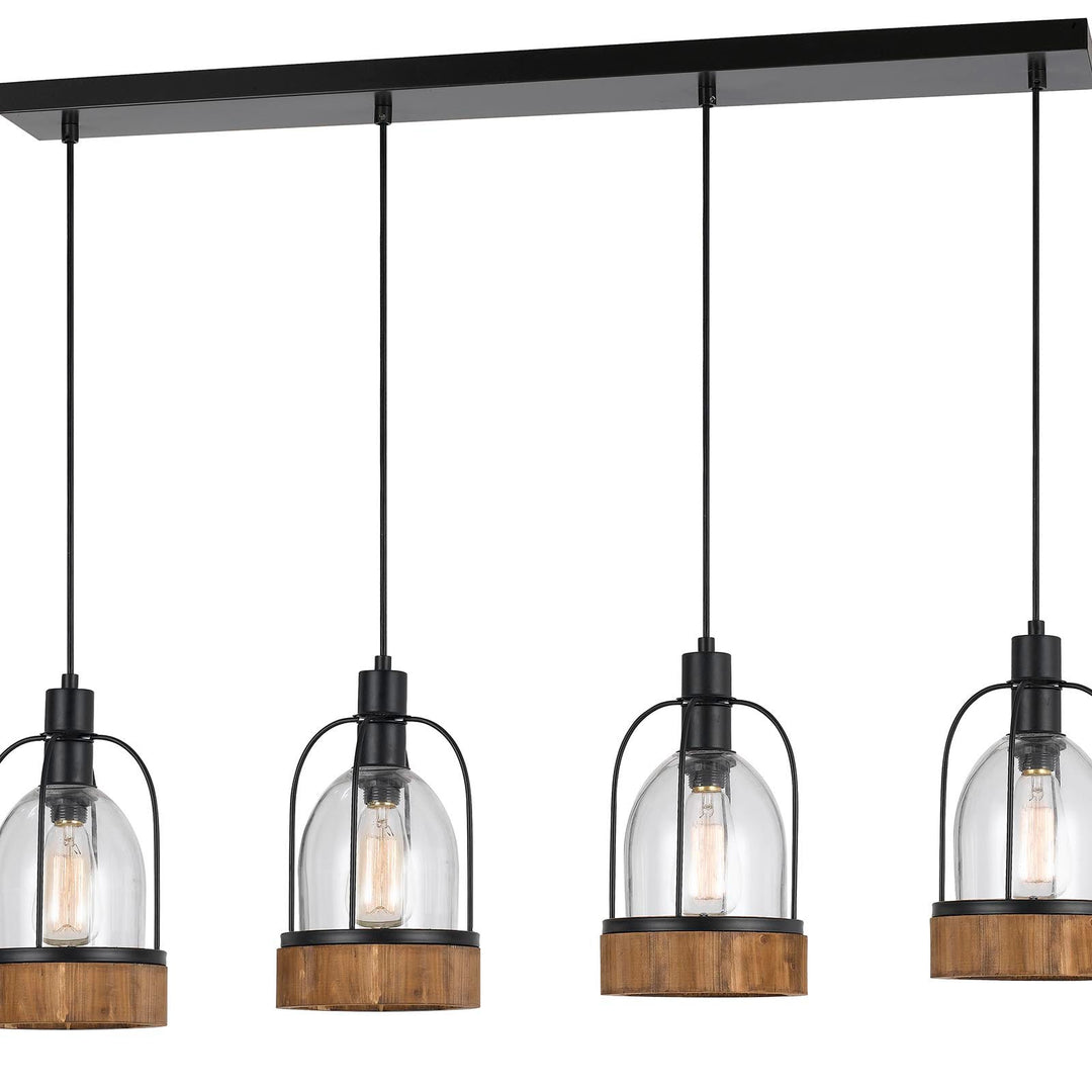 ##Antique Hardware## 60W X 4 BEACON ISLAND FIXTURE(EDISON BULBS NOT INCLUDED)