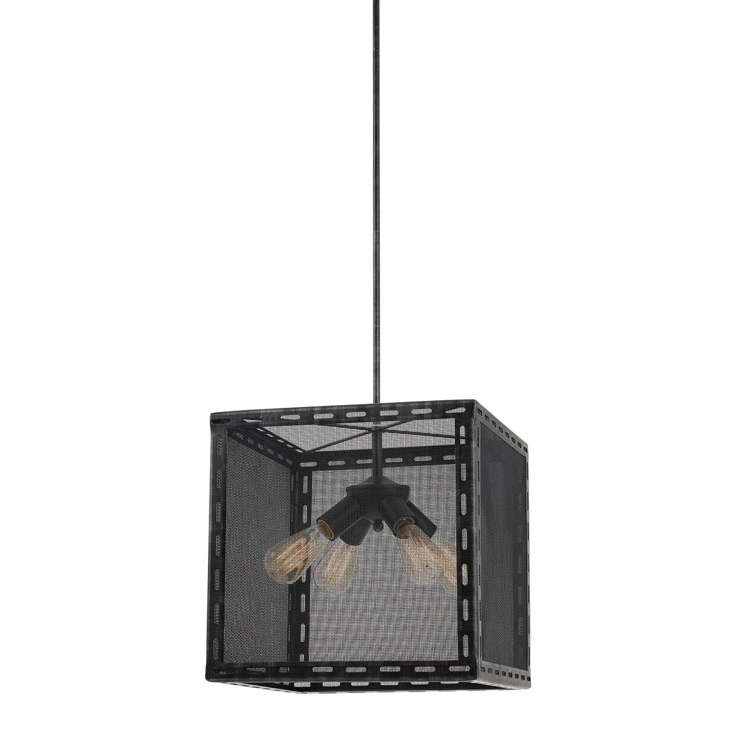 ##Antique Hardware## 60W X 4 EVANSTON METAL CHANDELIER (EDISON BULBS NOT INCLUDED)