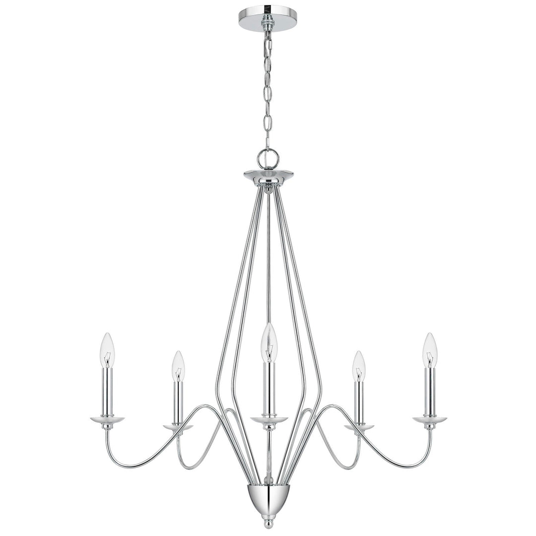 ##Antique Hardware## NORWICH METAL CHANDELIER