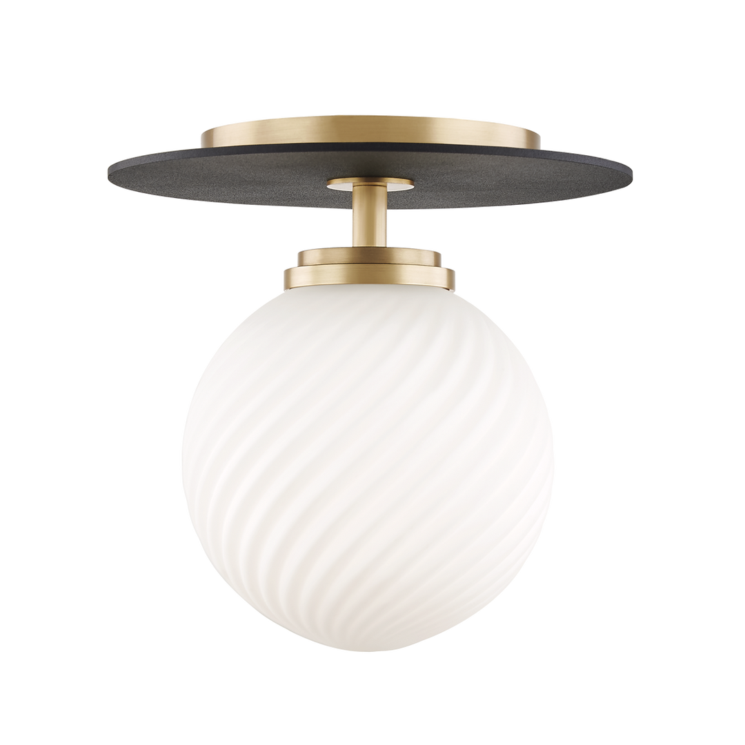 ##Antique Hardware## Ellis Semi Flush
