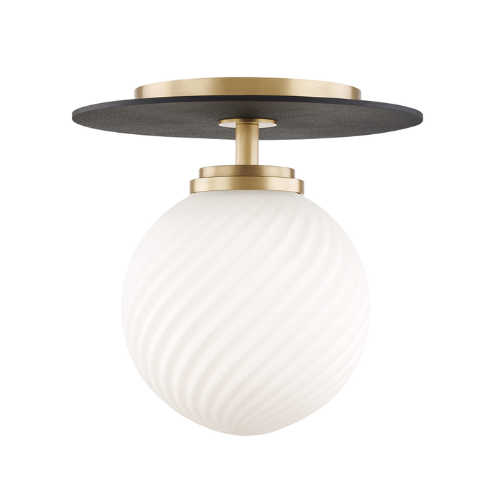 ##Antique Hardware## Ellis Semi Flush