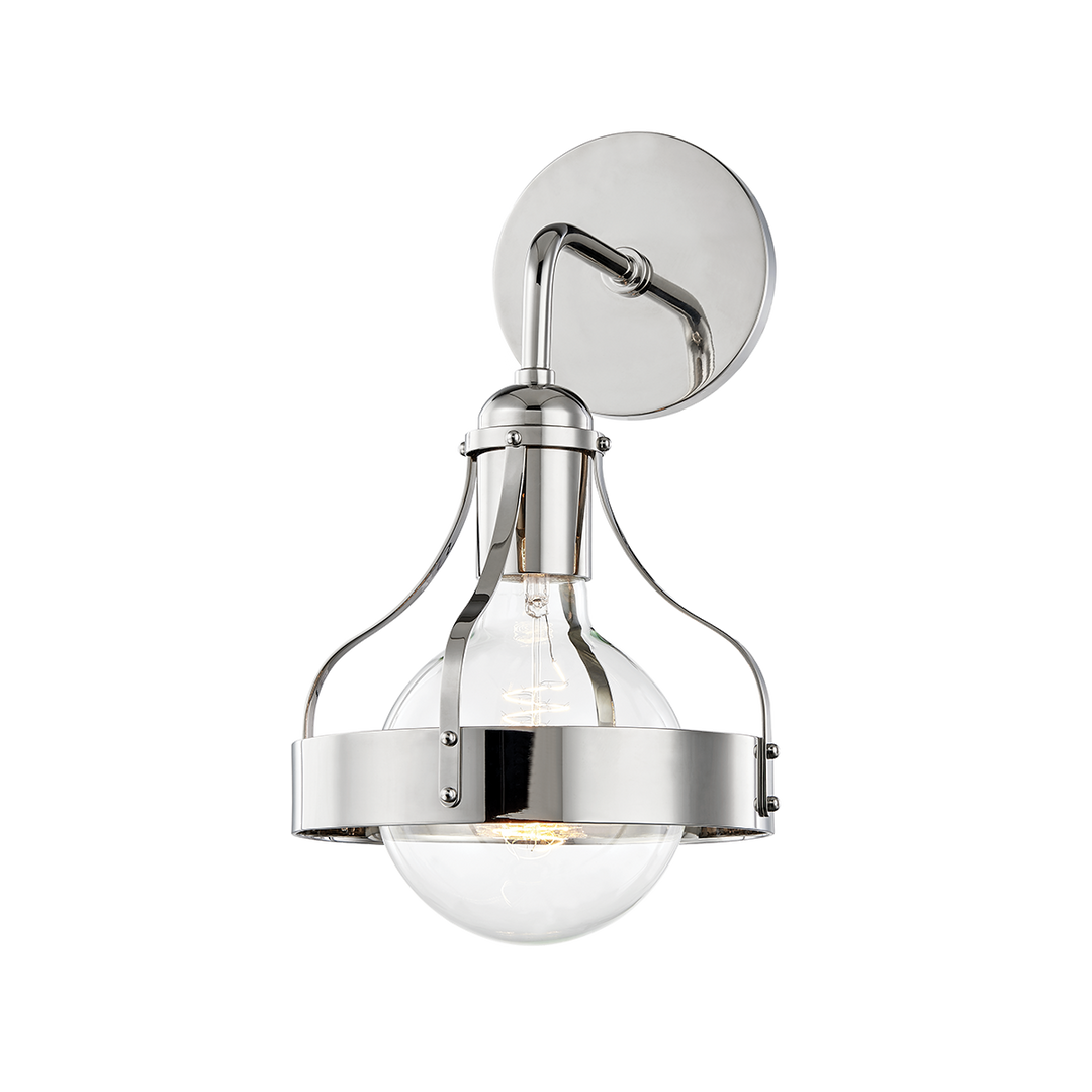 ##Antique Hardware## Violet Wall Sconce