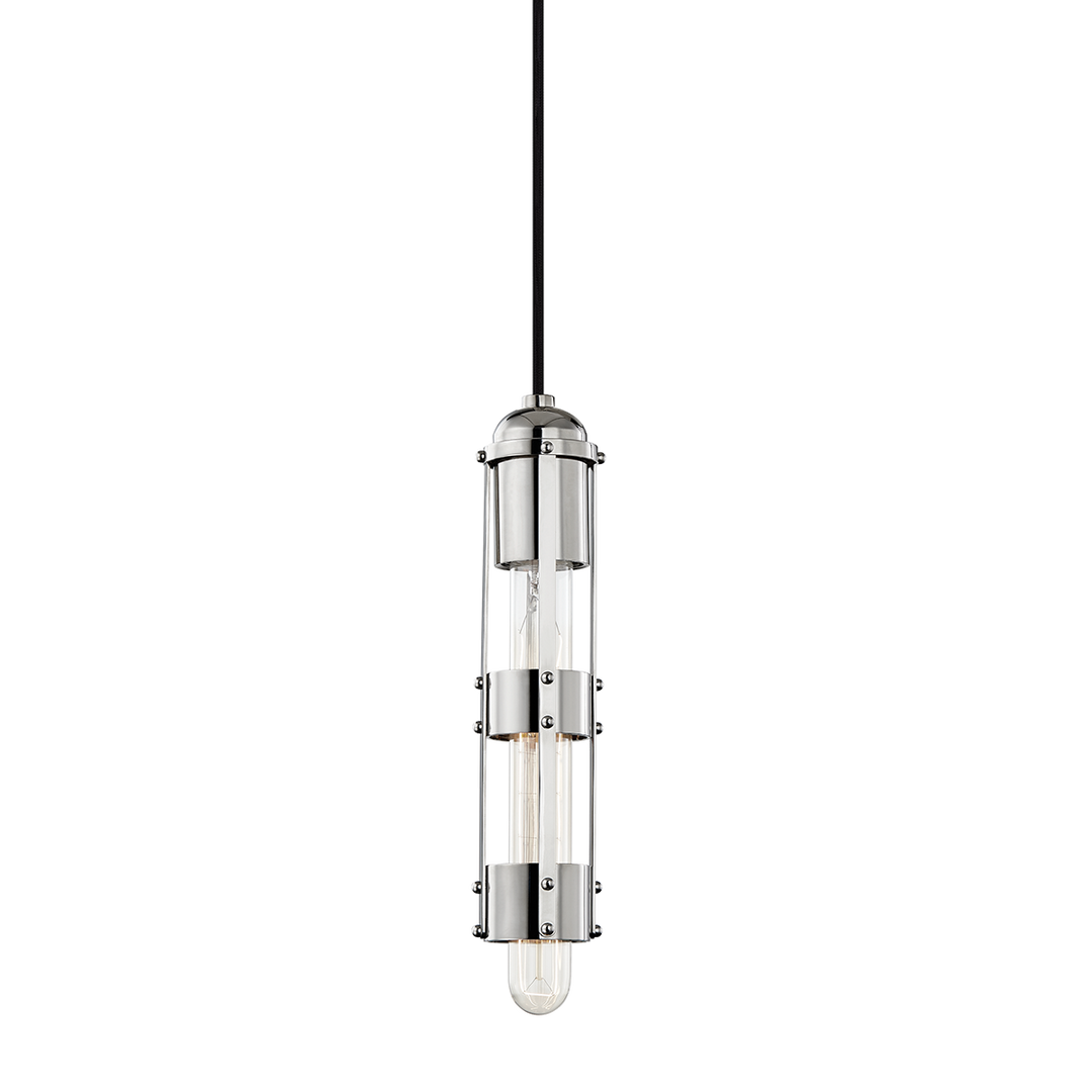 ##Antique Hardware## Violet Pendant