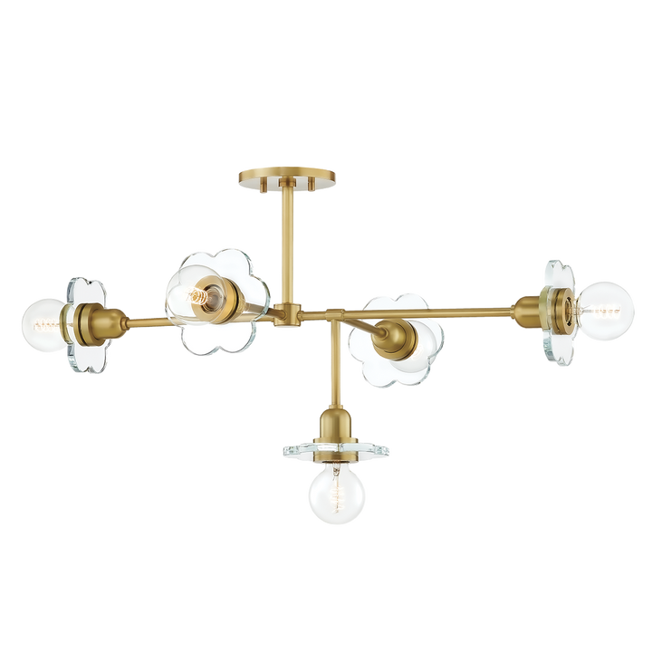 ##Antique Hardware## Alexa Chandelier