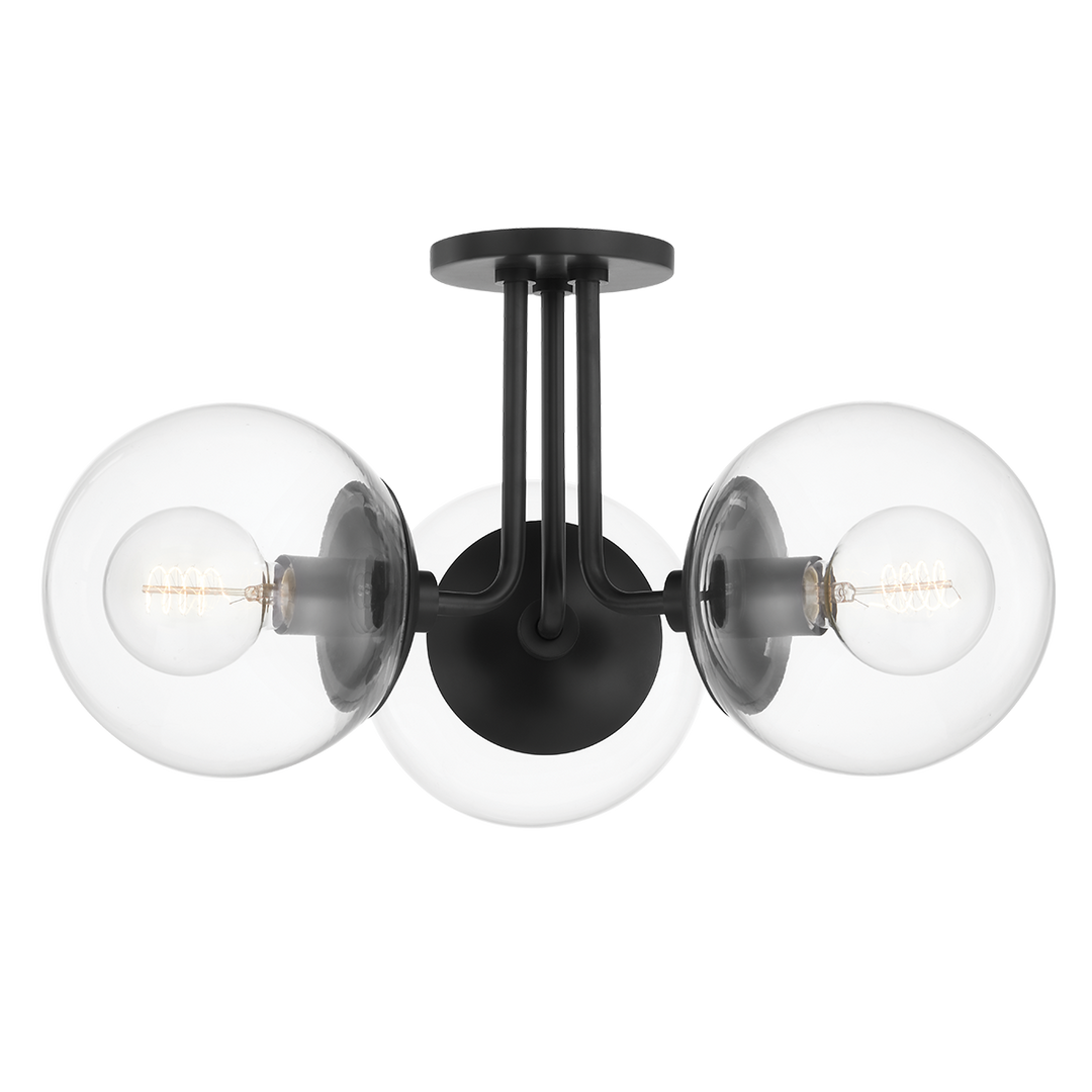 ##Antique Hardware## Meadow Semi Flush