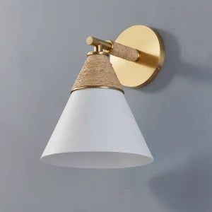 ##Antique Hardware## Mica Wall Sconce