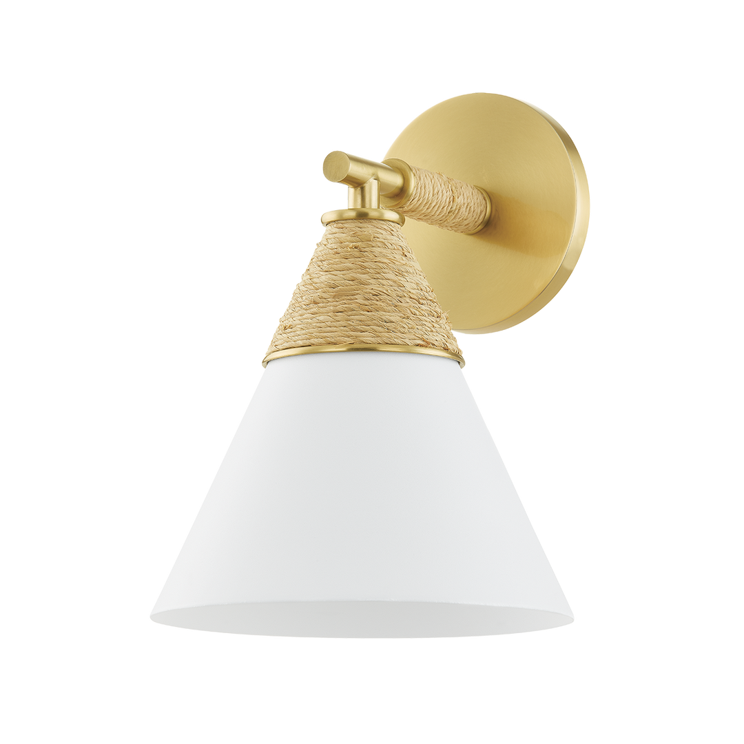 ##Antique Hardware## Mica Wall Sconce
